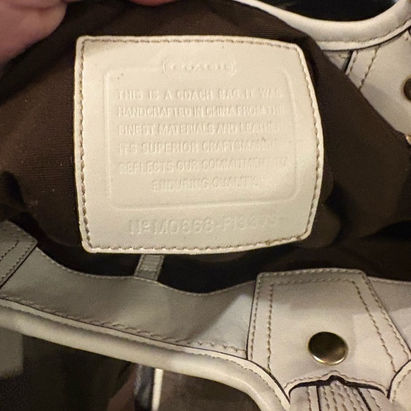 Coach Bleecker Straw Tote, - Picture 5 of 8